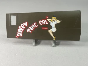 Nose Art Panel from Corgi 1/72 Die Cast B24 Liberator Sleepy Time Gal Pinup Girl - Picture 1 of 6