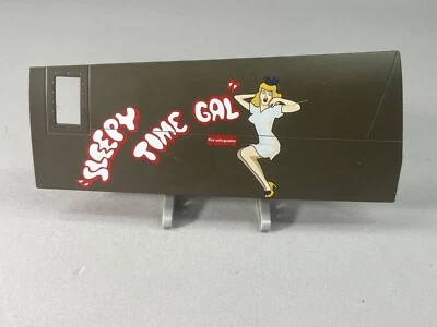 Nose Art Panel from Corgi 1/72 Die Cast B24 Liberator Sleepy Time Gal Pinup Girl - Image 1 of 4