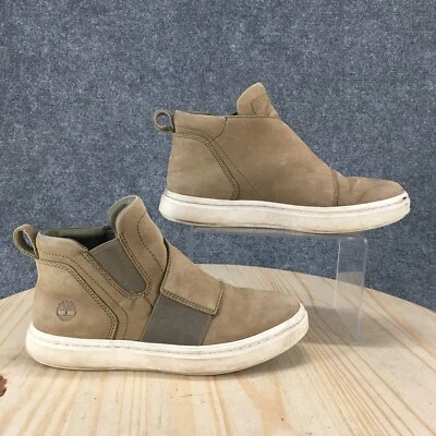 Timberland Botas Mujer 7.5 Londyn Chelsea Botín Sin Cordones Beige Verde Foto 1 de 4