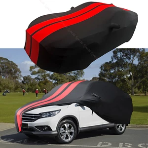 For Honda CR-V BREEZE Indoor Red Line Dustproof Stain Stretch Full Car Cover - Picture 1 of 10
