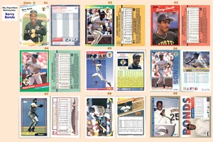 New Price MLB STARS, Bond-Sosa-McGwire-Griffey, Good+/EX+, 1Time $0.30 S&H/ORDER - Picture 1 of 16