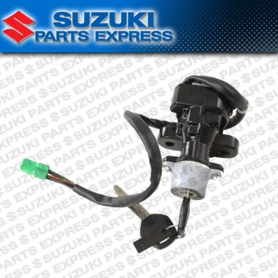 NUEVO INTERRUPTOR DE ENCENDIDO SUZUKI GSX-R 1000 SV650 A SV1000 S OEM Y 2 LLAVES 37100-16G02 Foto 1 de 4