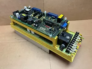 Fanuc Servo Amplificatore A06B-6058-H025 con A20B-1003-0090/02 Funzionante Pull Drive - Foto 1 di 4