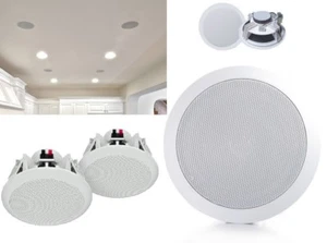 CASSA CASSE 6W 150 mm ALTOPARLANTE DIFFUSORE AUDIO INCASSO CONTRO SOFFITTO - Foto 1 di 7