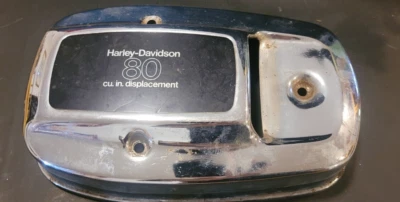 Harley 79-84 XLH FL FX Fxr 80ci Shovelhead Air Cleaner Cover Kehin Ham can Oem - Image 1 of 4
