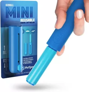 PetLovers Travel Sized EzRoll Reusable Lint Roller - Sticky for Life & Multi-Pur - Picture 1 of 7