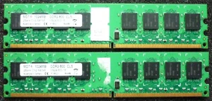 2GB DDR2-SDRAM PC2-6400 #MDT 1GB DDR2-80# Speicherriegel-Kit von MDT - Bild 1 von 9