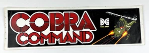 Seltene G.I. Joe Cobra Command Autoaufkleber Original 12" x 3,5" NOS Vintage - Bild 1 von 7