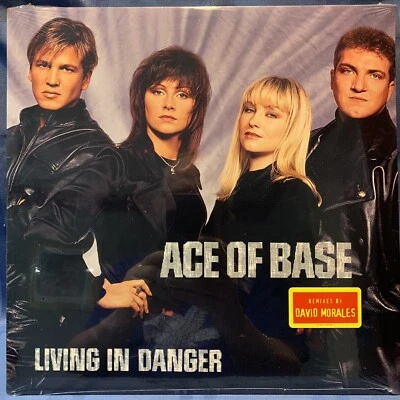 Ace of Base “Living in Danger” 12"  1993 Vinyl Maxi Single W/ Remixes Sealed - Image 1 of 2