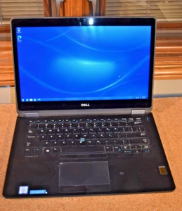Dell Latitude E7470 Core i5-6300U 256GB SSD Windows 7 Pro 64-bit QHD Touchscreen - Picture 1 of 20