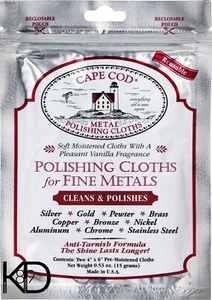 Polier- Cloth Silber Schmuck Gold Cartier Cape COD 8821 Polier- All Metalle - Picture 1 of 2