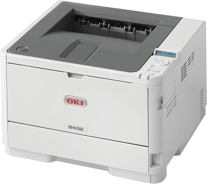 Oki Data Mono Printer B432dn Digital LED 1200x1200 dpi N22500A B400 Series New - Image 1 of 3