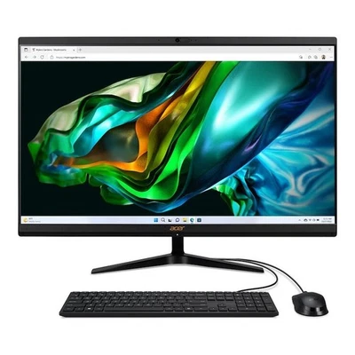 Acer PC All-in-one Aspire C27-1800 Intel Core i3 8GB RAM 512GB SSD Nero - Immagine 1 di 4