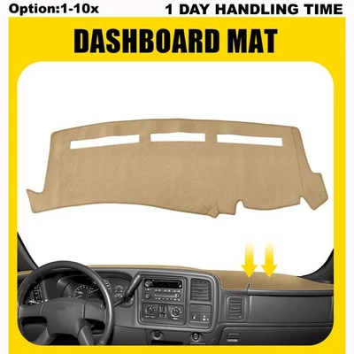 Cubierta de tablero interior alfombrilla de tablero para Chevrolet Suburban 2000-2006 Foto 1 de 4