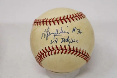 Maury Wills PSA/DNA Authenticated Auto Signed Baseball Dodgers  LA #3 ID: 500684 - Image 1 of 4