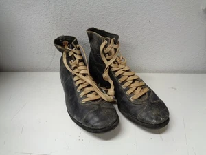 Vintage 1960s Leather Boxing Shoes - Picture 1 of 7