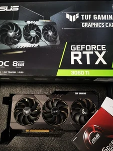 Grafikkarte RTX 3060 Ti ASUS TUF Gaming NVIDIA GeForce 8GB - Bild 1 von 2
