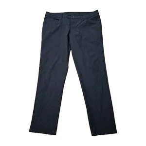 Lululemon Pants Mens 38x30 Black 5-Pocket Slim Fit Warpstreme Performance ABC - Picture 1 of 9