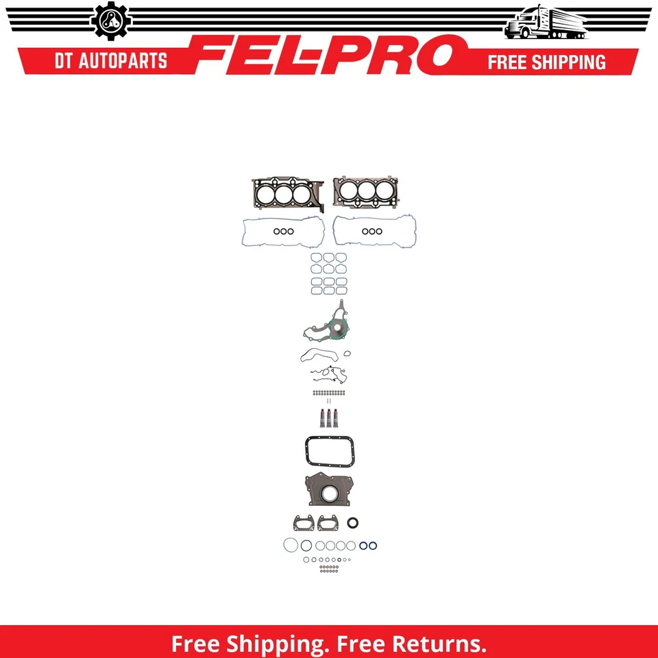 For 2011-2013 Chrysler 300 3.6L V6 Engine Gasket Set Fel-Pro 2012 - Image 1 of 1