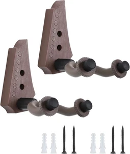 OTraki 2 Stück Gitarren Wandhalterung, ABS Gitarren Aufhänger für Wandanzeige, A - Bild 1 von 9