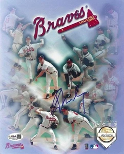 Signed 8X10  GREG MADDUX Atlanta Braves Autographed Photo JSA COA - Picture 1 of 1