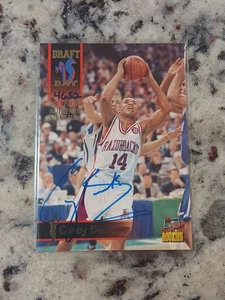 1995 Signature Rookies Draft Day Corey Beck autógrafo #49/7750 Arkansas - Imagen 1 de 2