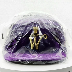 NUEVO CON ETIQUETAS Willy Wonka & The Chocolate Factory New Era 59Fifty Sombrero de Terciopelo Triturado 7-3/8 - Imagen 1 de 13