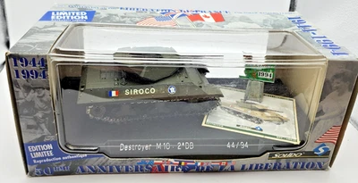 Solido 50th ANNIV. Liberation of France Limited Ed Diecast M-10 Tank Destroyer - Image 1 of 4