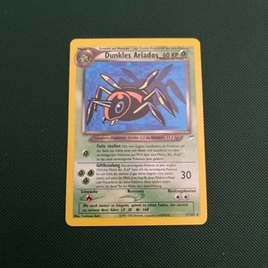 Dunkles Ariados Pokemon Karte Deutsch 17/105 Neo Destiny MINT - Bild 1 von 2