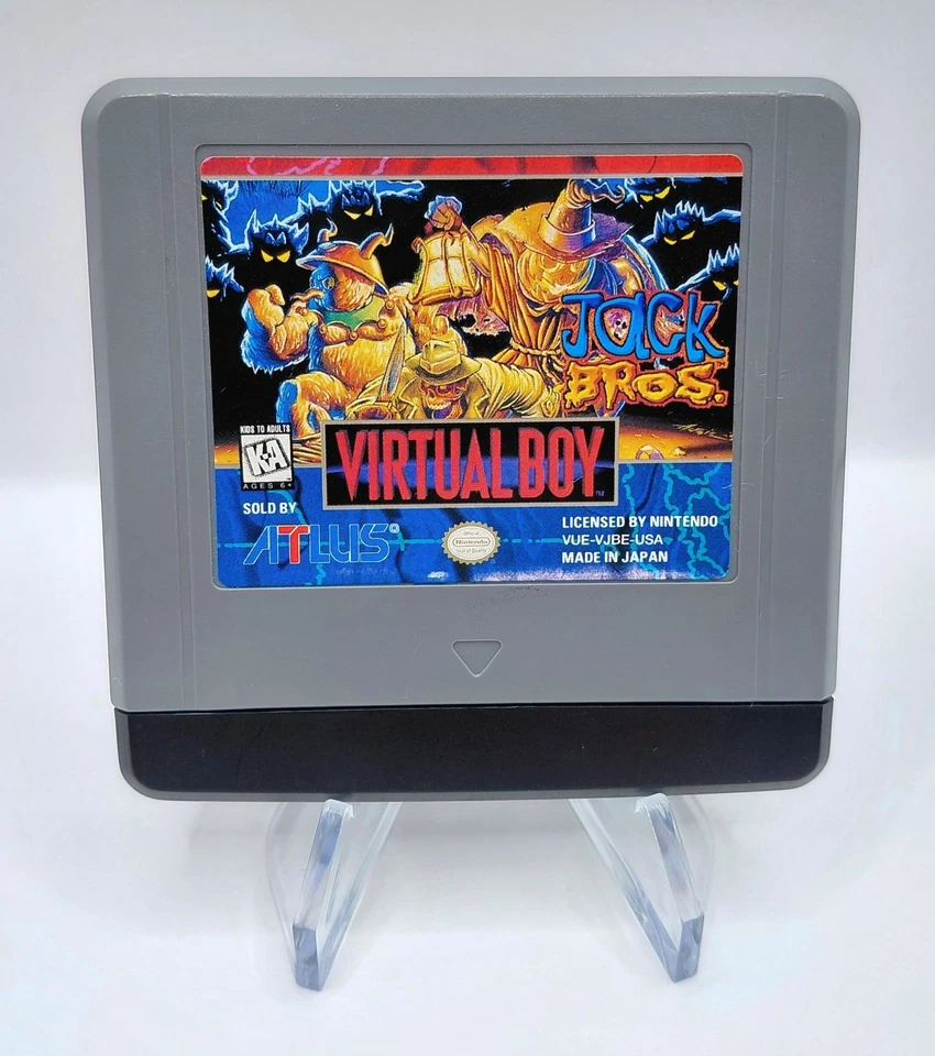 Jack Bros. (Nintendo Virtual Boy, 1995) AUTÉNTICO PROBADO  Foto 1 de 4