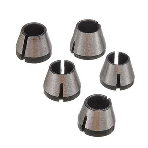Trimming Machine Router Bit Collets Router Bit Trimmer Collet Chucks Adapter - Picture 1 of 15