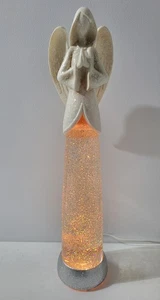 Cracker Barrel Acrílico Esmerilado Ángel Agua Lava Lámpara Luz Movimiento Brillo 22” - Imagen 1 de 6