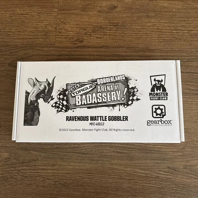 Borderlands Mister Torgues Arena of Badassery Ravenous Wattle Gobbler New - Image 1 of 4
