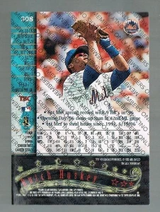 1997 Topps Stadium Club members only parallel BUTCH HUSKEY #308 METS - Picture 1 of 1