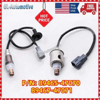 Compatible para Toyota Prius 2004-2009 Sensor de oxígeno Touring Base delantera y trasera 2X Foto 1 de 4