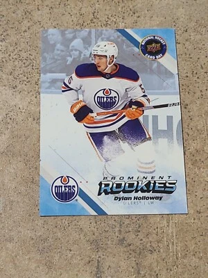 2023 Upper Deck National Hockey Card Day NHCD-10 Dylan Holloway Prominent Rookie - Image 1 of 2