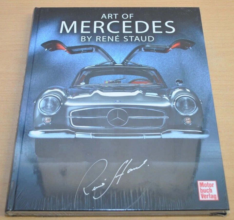 Art of Mercedes by René Staud 300 SL W 198 CLK GTR SLS AMG Fotos Bildband - Bild 1 von 1