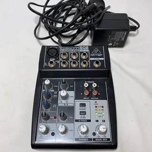 Behringer XenyX 502 Mixer Mic - Picture 1 of 5