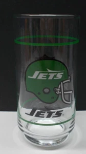 Vaso de beber vintage Mogil Oil NFL New York Jets 5 1/2" de alto - Imagen 1 de 4