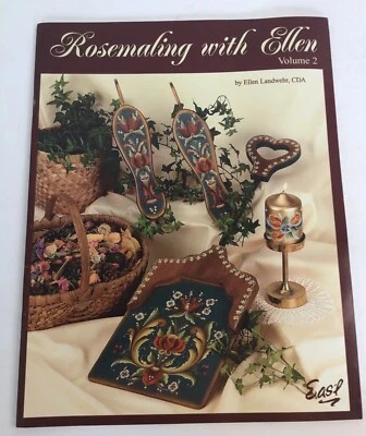 Rosemailing With Ellen Landwehr Easl Decorative Painting Book  - Image 1 of 2