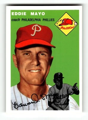 1994 Topps Archives '54 #247 Eddie Mayo CO - Image 1 of 2