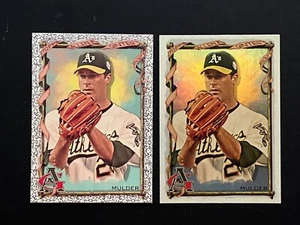 Filigrana plateada Mark Mulder Topps Allen & Ginter 2023 + Hot Box Athletics - Imagen 1 de 1