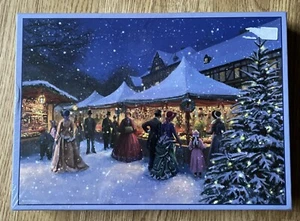 Studio Retail 1000 piece Jigsaw "At the Christmas Market" New  - Picture 1 of 2