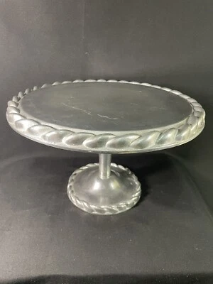 Mariposa Manchester Pedestal Soporte para Pasteles Patas Reciclado Sandcast Aluminio De Colección Foto 1 de 4