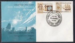 Australia AT Scott L21-2 FDC - Capitán James Cook - Imagen 1 de 1