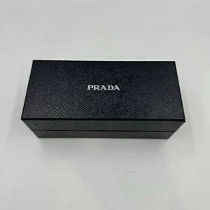 Prada Sunglasses Box Only Womens Designer Empty Black Box - Picture 1 of 7