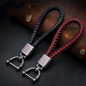 1x Buckle Key Rings Key Holder Keychain Car Key Chain Hand Woven Accessories - Picture 1 of 12