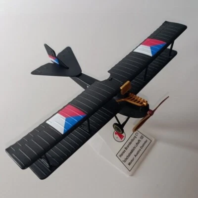 1:72 Czech Army Hansa Brandenburg C1 Biplane Model Diecast Military Collection - Image 1 of 4