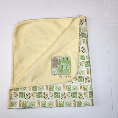 Manta de verduras Gymboree Does Your Garden Amarillo Verde excavar Foto 1 de 4