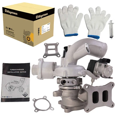 Turbocompresor RHF5 compatible con Audi A4 A5 A6 A7 A8 Q5 2,0 L 2012-2020 06L145722B Foto 1 de 4